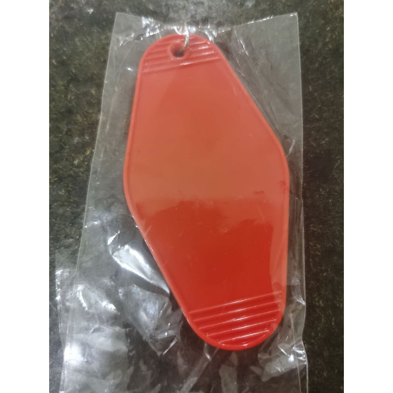 Wholesale Plastic Luggage Tag Retro Motel Number Tag Diamond Hotel Room Card Keychain